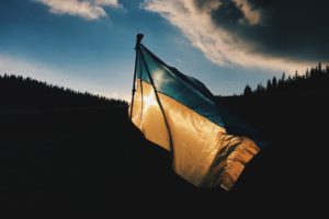 ウクライナ　国旗